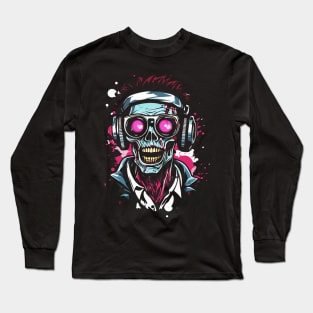 Zombie Pop Art 4 Long Sleeve T-Shirt